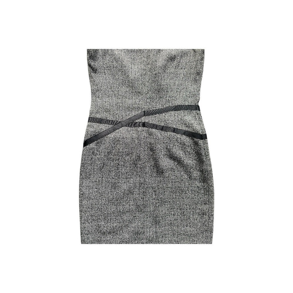 Classic David Meister Sheath Dress with Bow Details - Picture 6 of 7